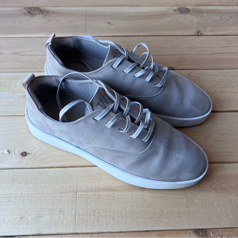 Wolf & Shepherd Cruise Italian Leather Lace Up Sneaker Modern Luxury Shoes
